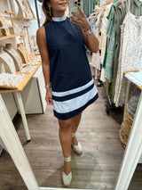 Navy Shift Dress