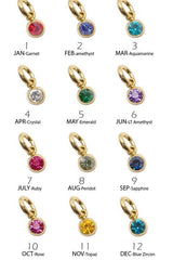 Birthstones Clasp Charm