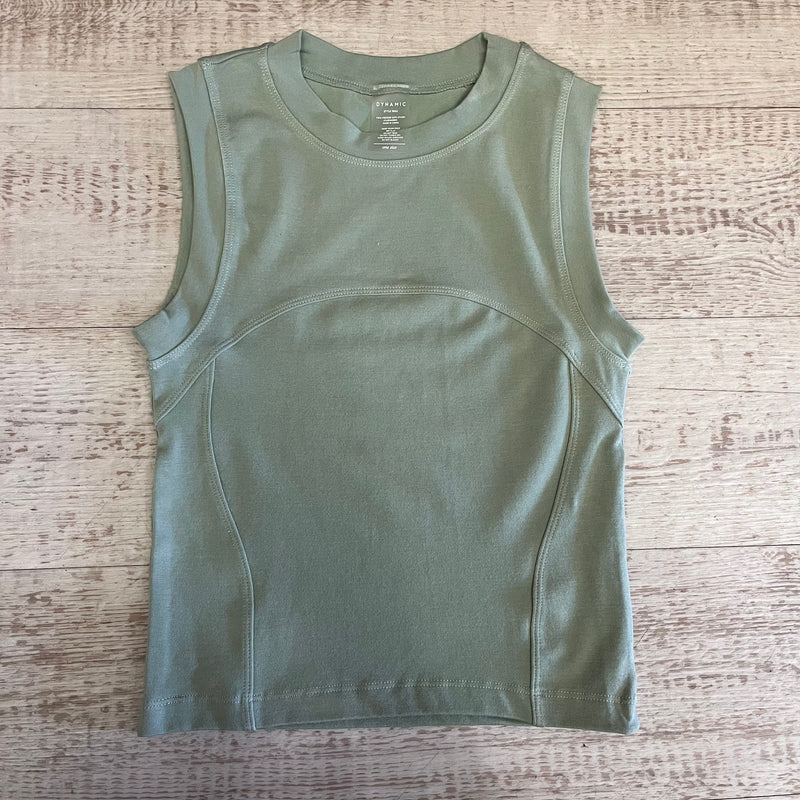 Green  Front Detail Top