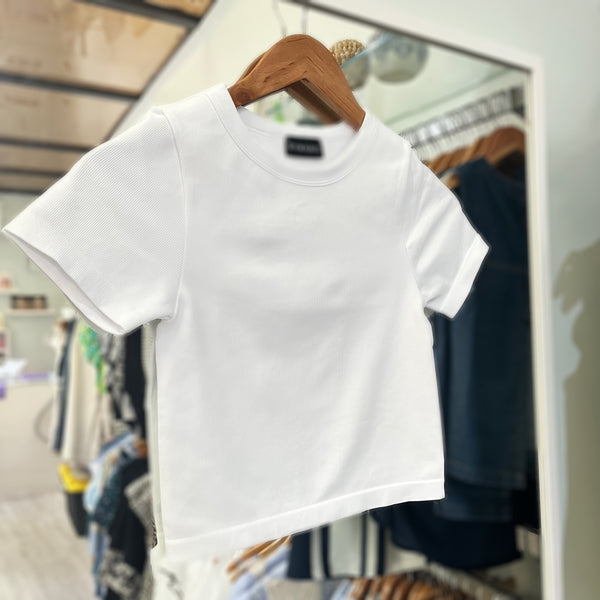 White Basic Tank Top