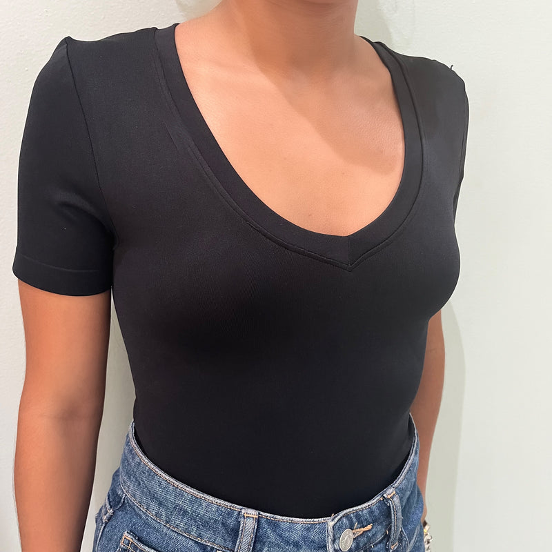 V-Neck Seamless Tank Top