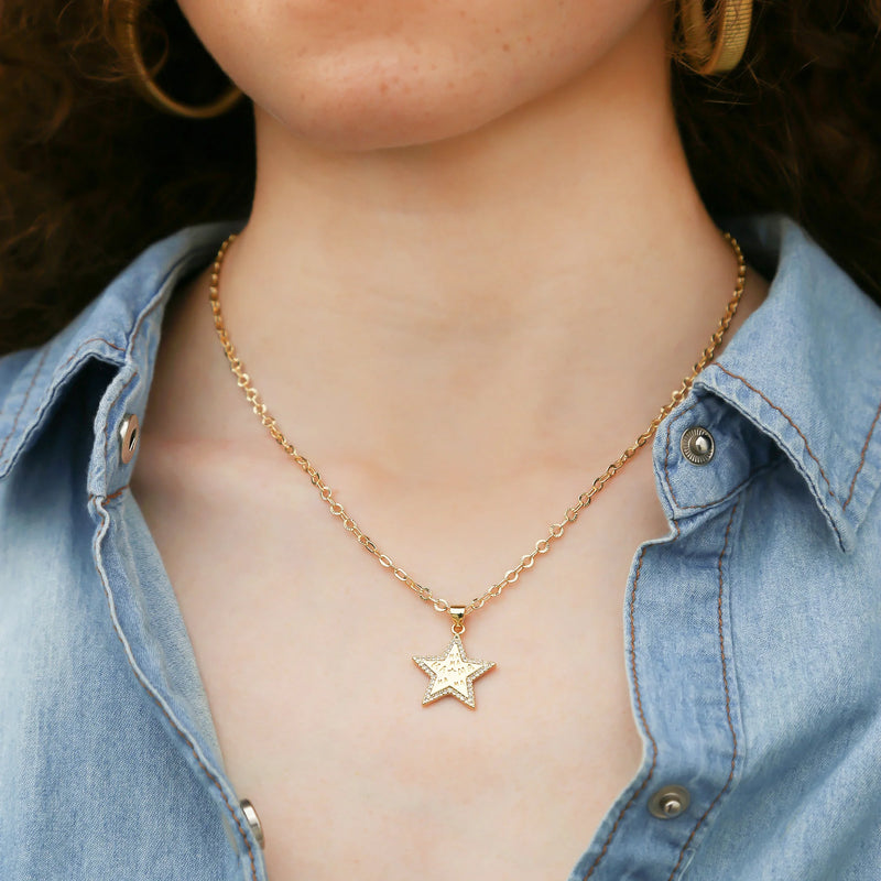 Mama Star Necklace (CS)
