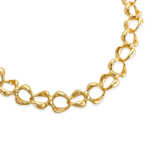 Twisted 8 Chain Necklace (CV)