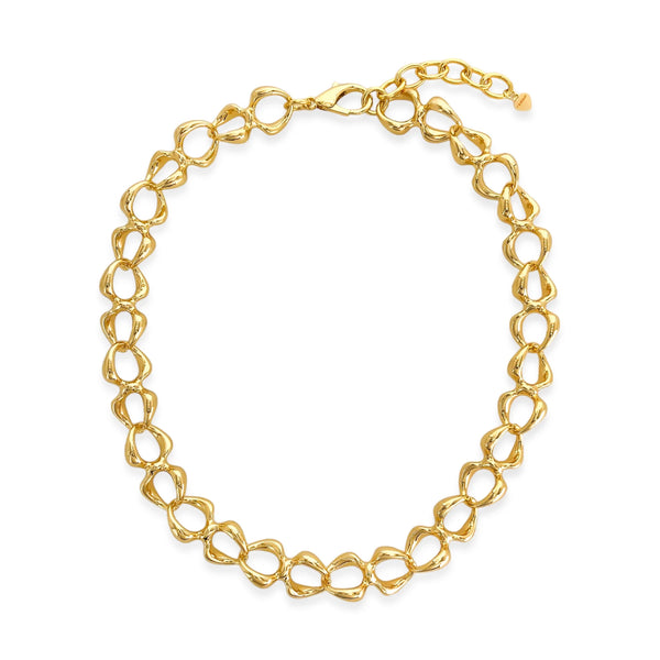 Twisted 8 Chain Necklace (CV)