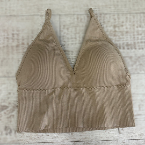 Taupe Seamless Bra
