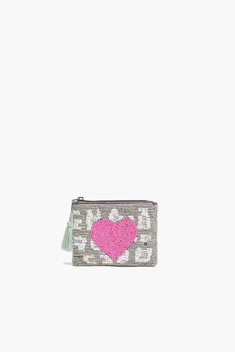 All the Love Beaded Coin Pouch (7 styles available) - Peplum Clothing