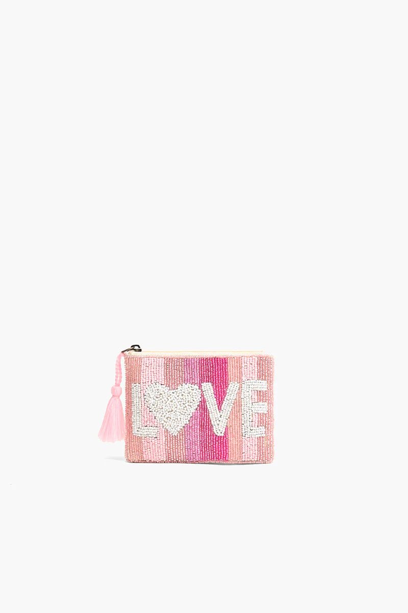 All the Love Beaded Coin Pouch (7 styles available) - Peplum Clothing