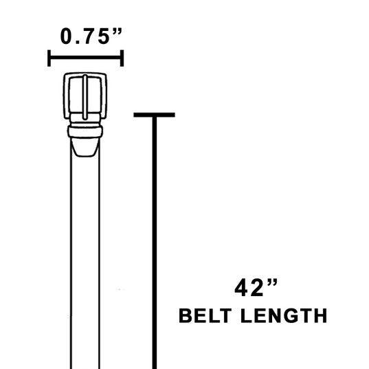 Black Thin Belt - Peplum Clothing