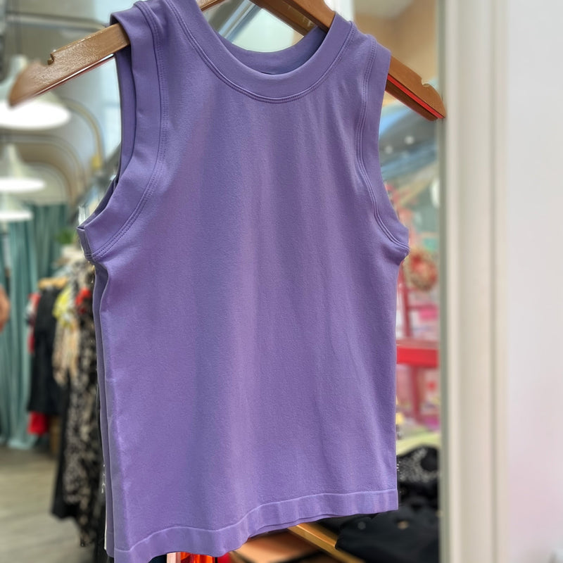 Lilac Seamless Top - Peplum Clothing