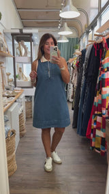 Denim Collared Dress