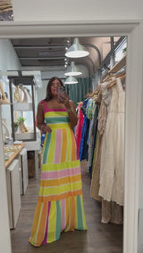 Rainbow Maxi Dress