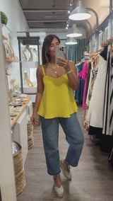 Marigold Flowy Cami Top