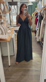 Dark Denim Jumpsuit