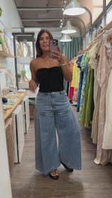 Flare Cropped Jean