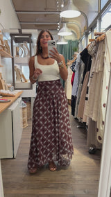 Plaid Print Maxi Print
