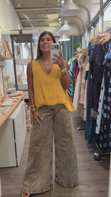 Dandelion V-Neck Top