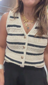 Stripes Knitted Top