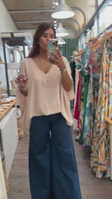 Blush Caftan Top