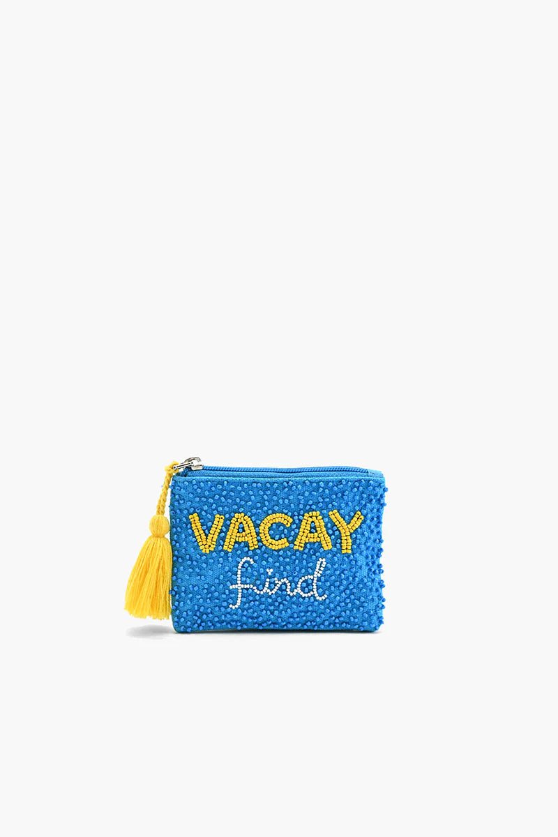 Vacation Beaded Coin Pouch (3 styles available) - Peplum Clothing