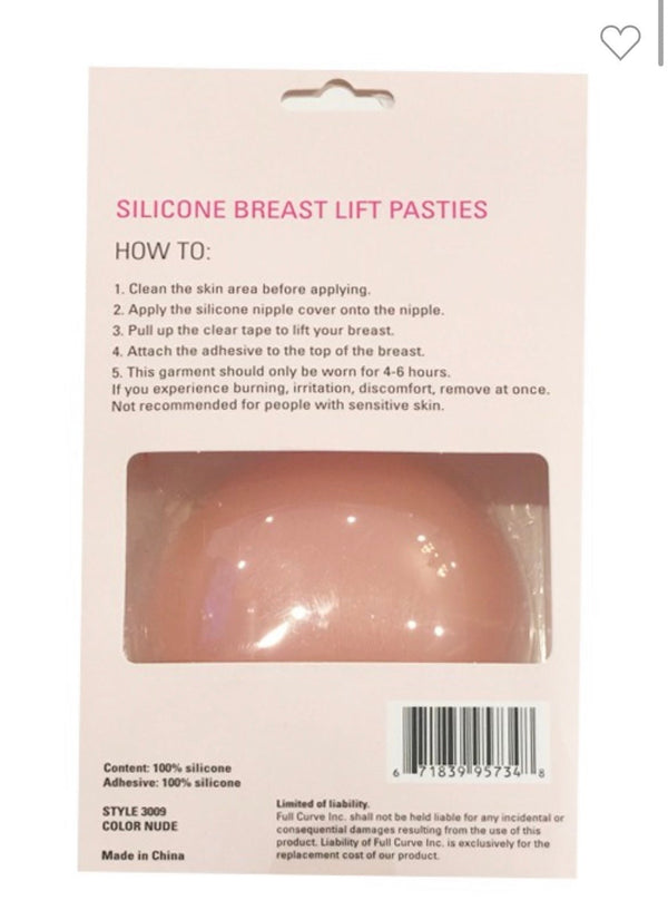 Silicone Breast Lift - Peplum Clothing